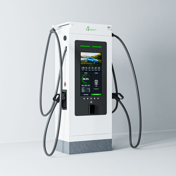60/120/160/180/240kW 32" Full Touch Screen DC Fast Chargers